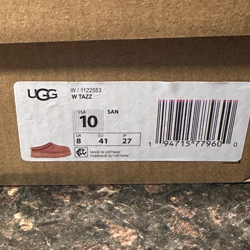 UGG Women's Tazz- Size 10 - Picture 8 of 8